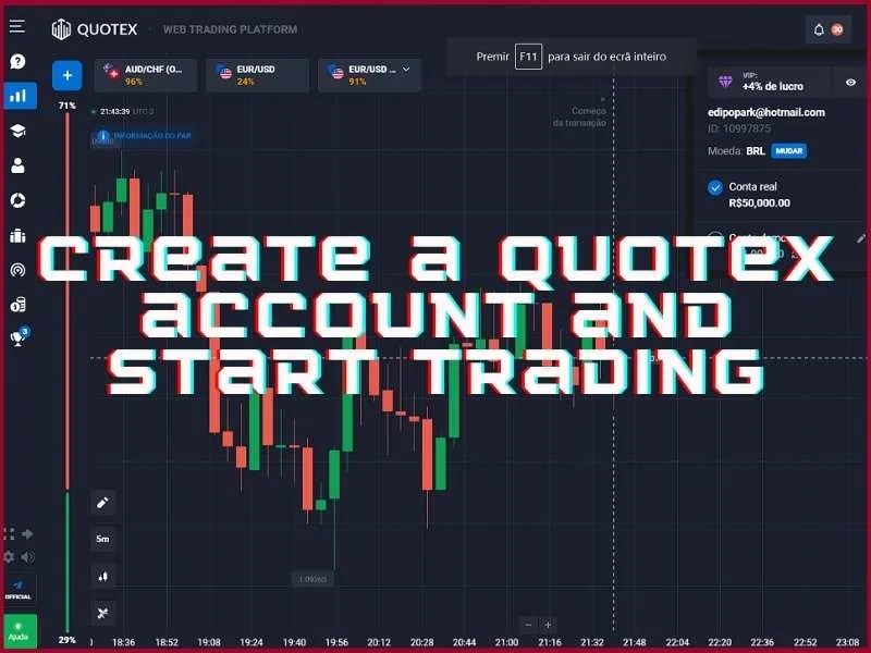 Quotex hesabı oluşturduktan sonra ne yapmalı - ticarete başlamak için ilk adımlar