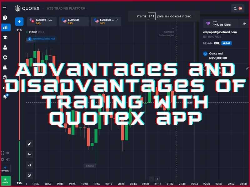 Pros and cons of using the Quotex trading app on any device