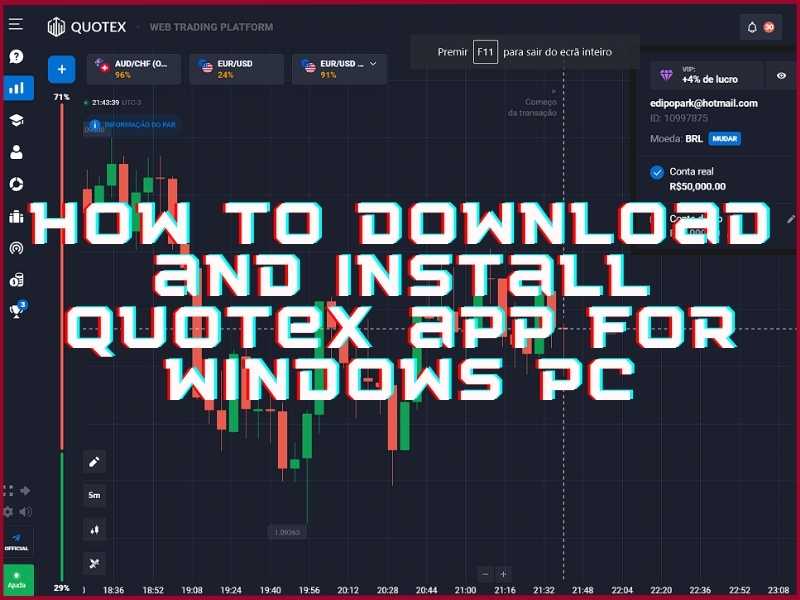 Step-by-step guide to downloading and installing the Quotex app on a Windows PC
