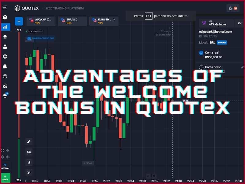 Quotex welcome bonus key features and platform advantages for new traders