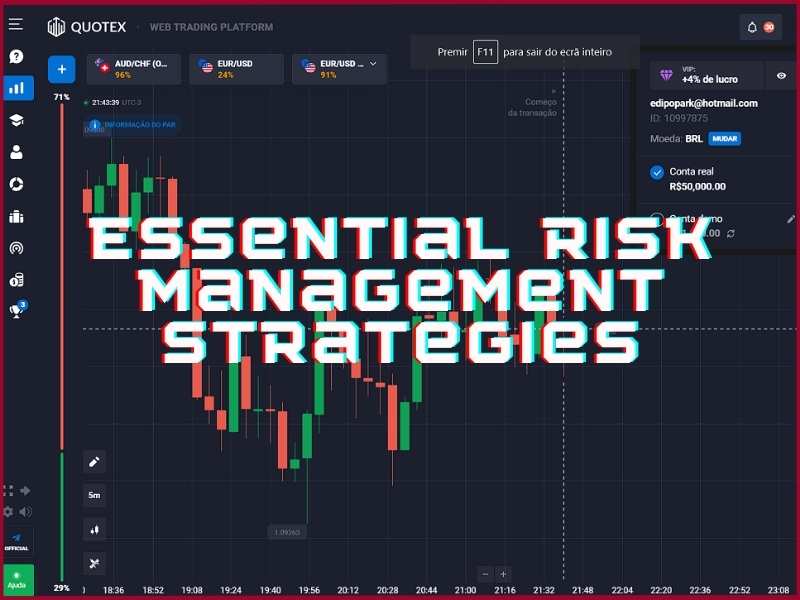 Risk management strategies for Quotex binary options trading - 1 percent rule and position sizing